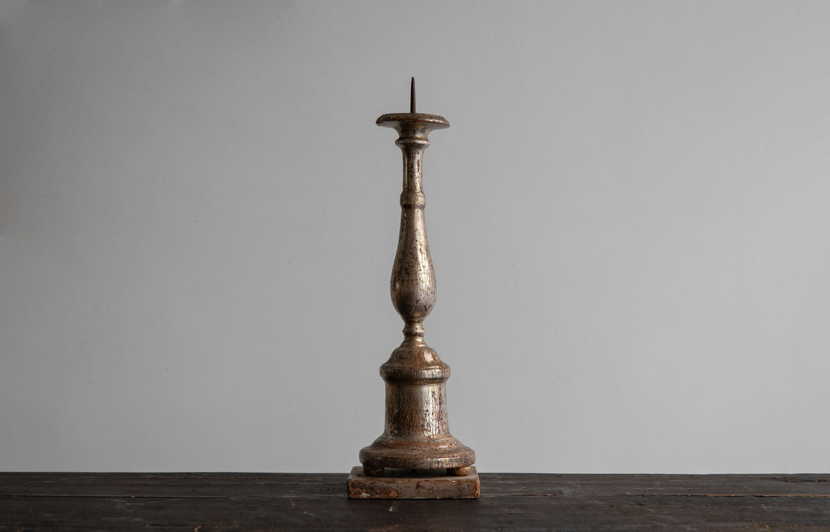 Candelero siciliano acabado en pna de plata