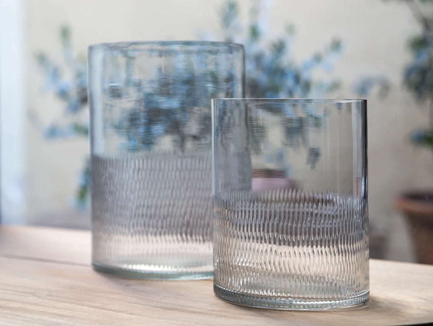 BOUGEOIR EN VERRE COUPÉ
