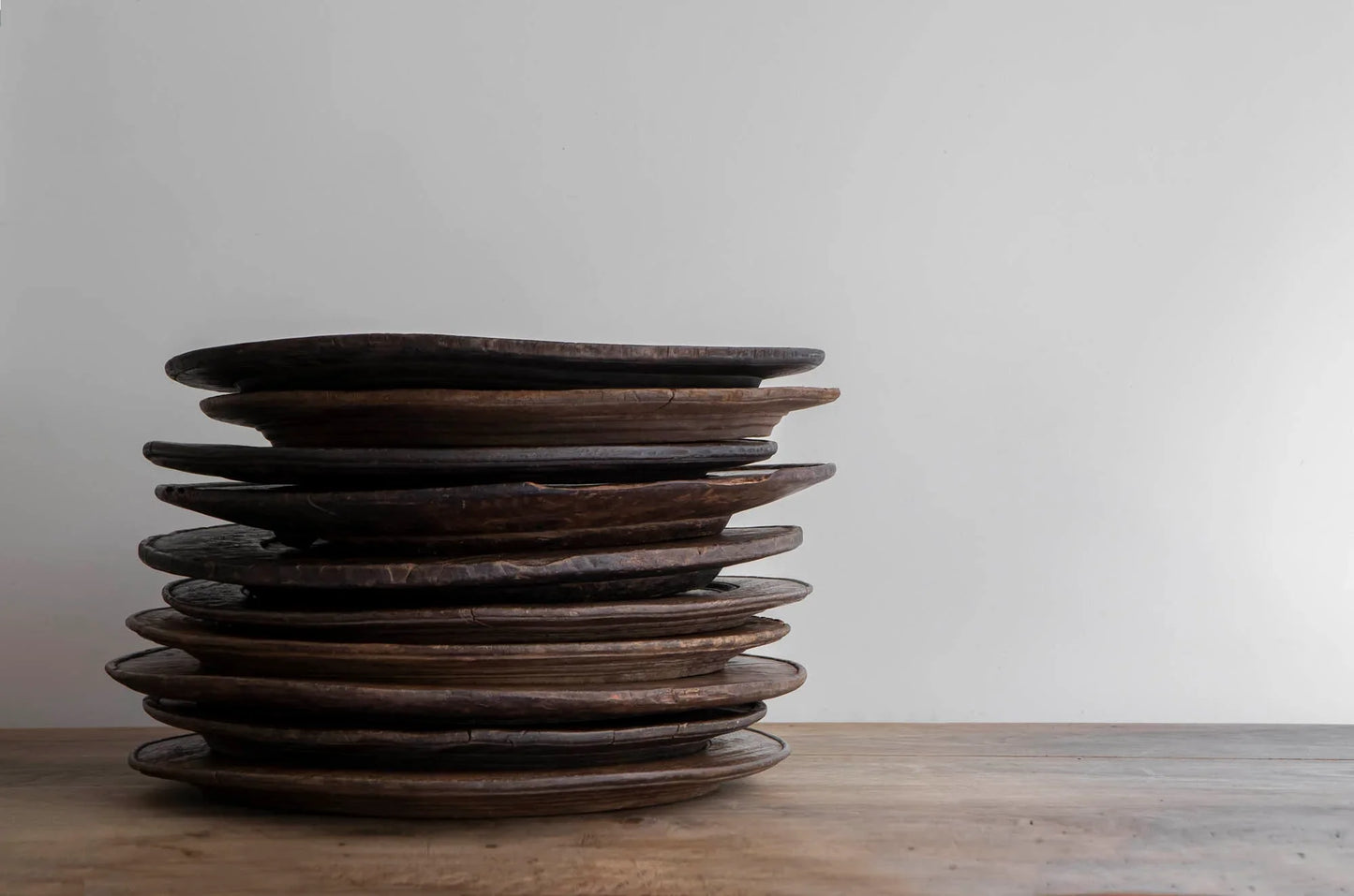 CIRCULAR TRAYS FROM BORNEO