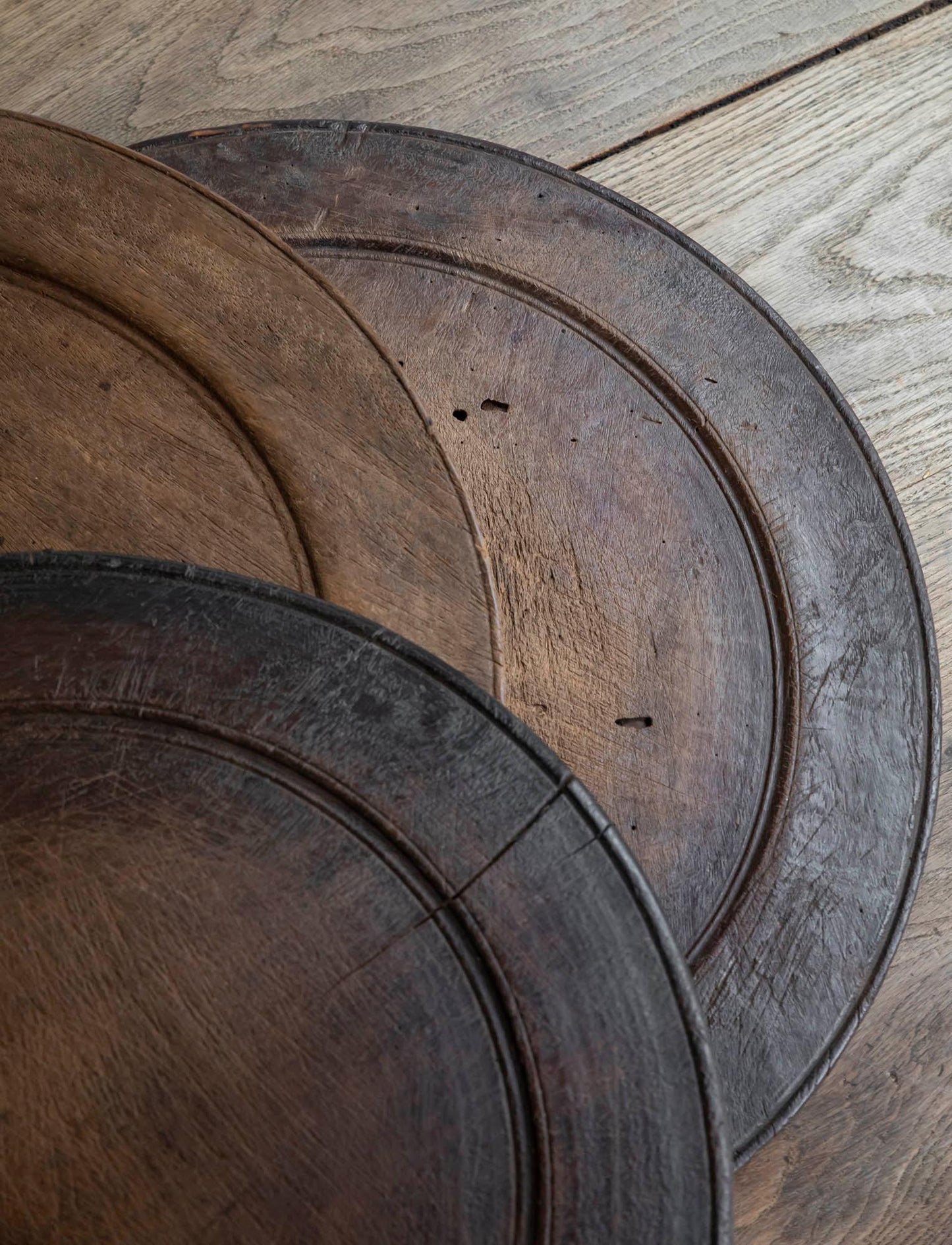 CIRCULAR TRAYS FROM BORNEO