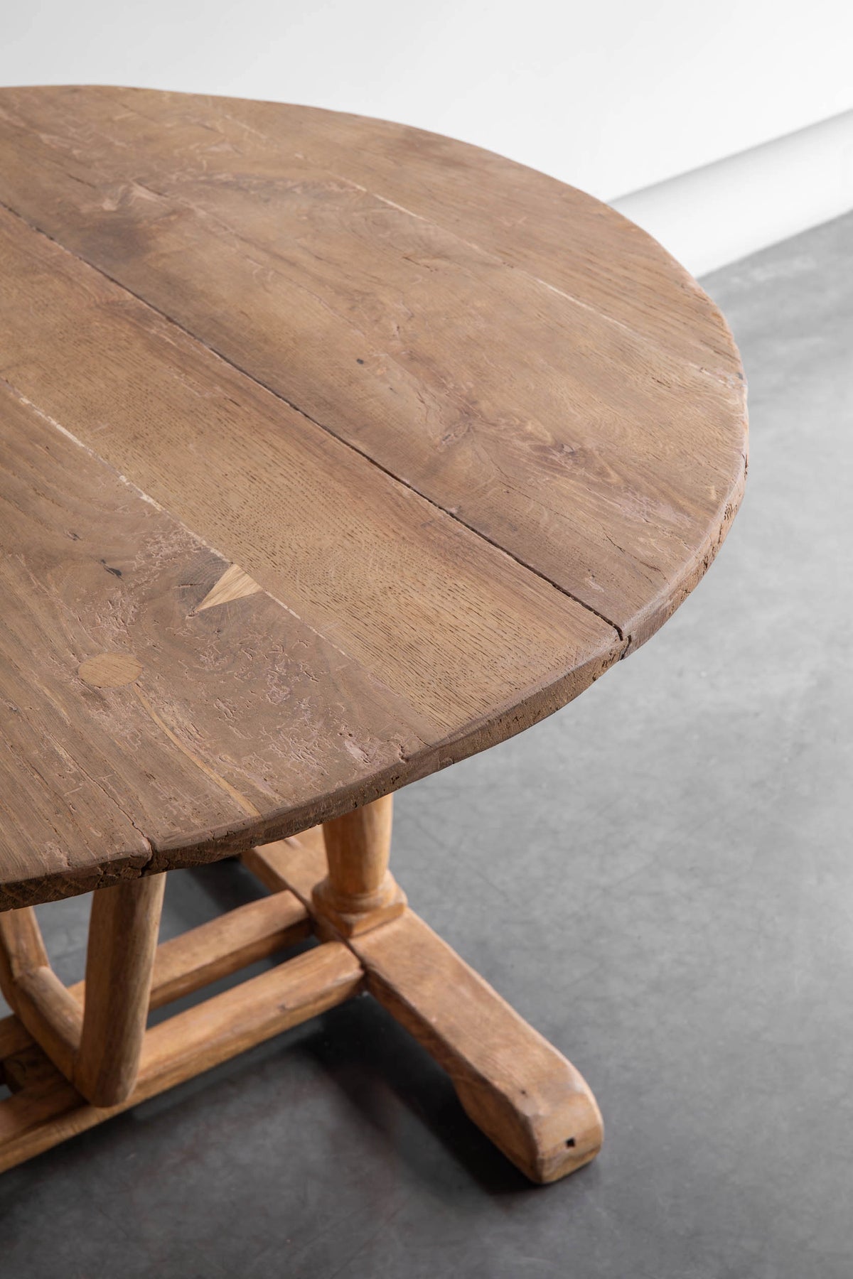 Mesa plegable en madera de castaño