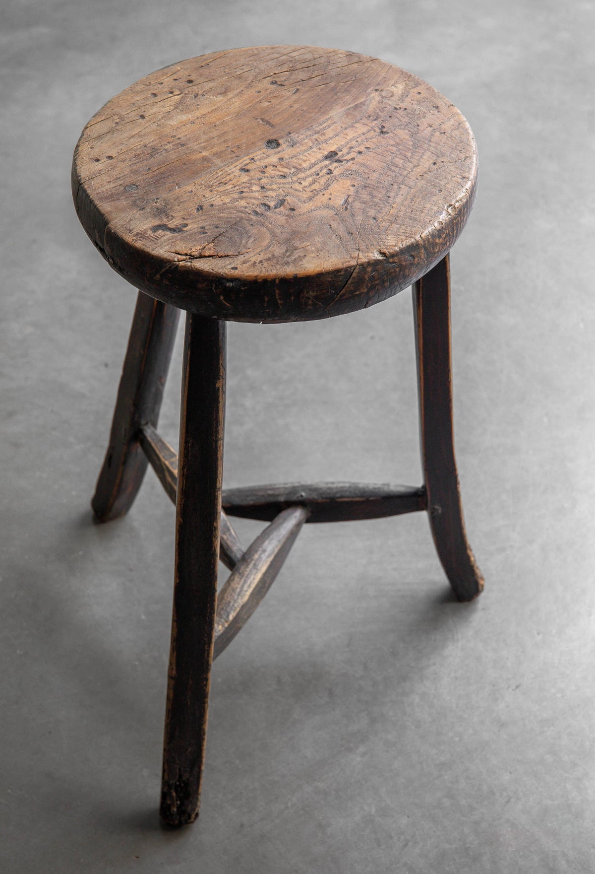 Taburetes en madera de Olmo