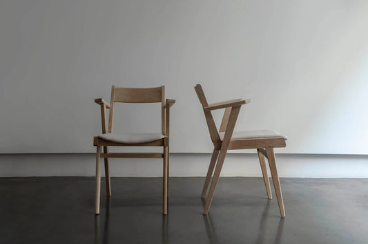 LATE RATIONALIST OAK CHAIRS
