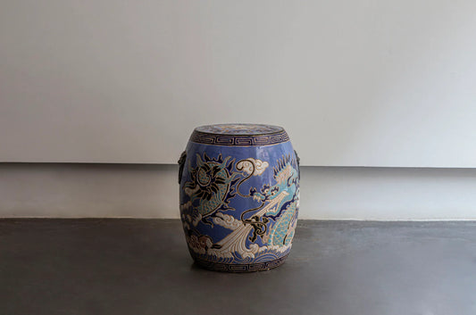 CHINESE CERAMIC STOOL