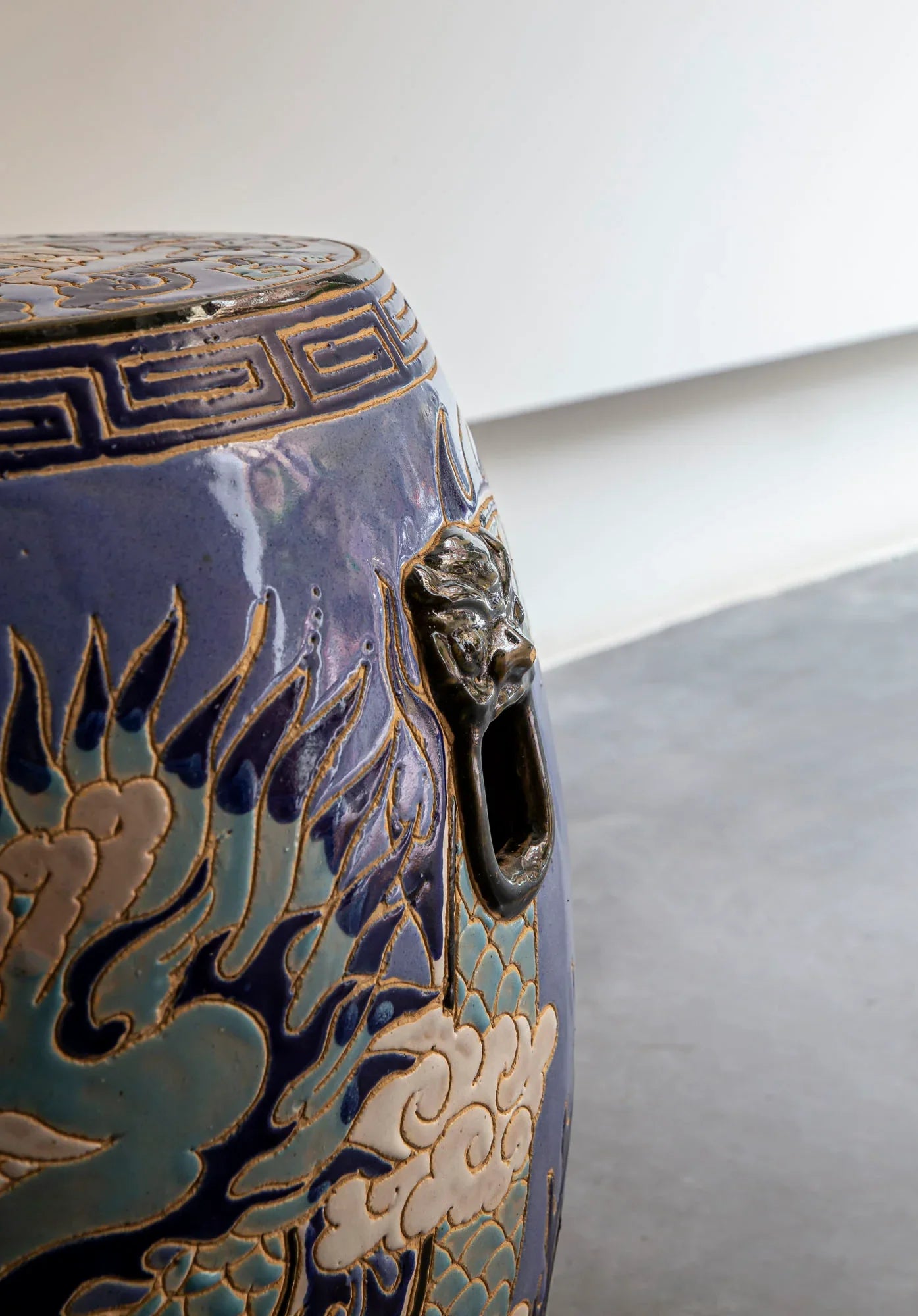 CHINESE CERAMIC STOOL