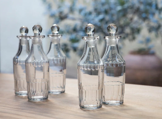 BOTELLAS PEQUEÑAS FACETADAS