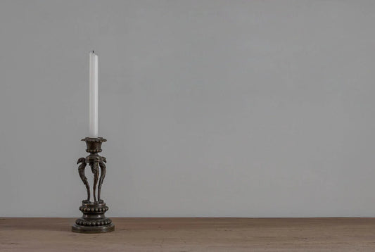 Bavarian bronze candlestick