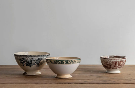 Earthenware bowls